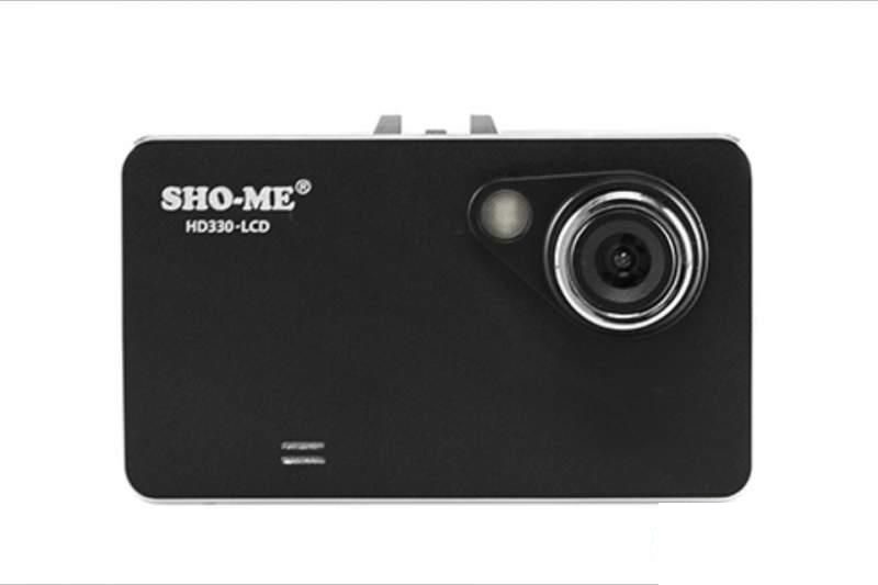 Автомобильный видеорегистратор SHO-ME HD330-LCD, черный (HD330-LCD)
