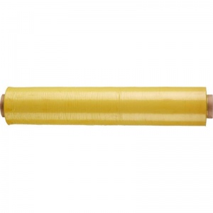 Стрейч-пленка для ручной упаковки (20мкм, 50см x 217м, растяжение 180%) желтая, 1шт.