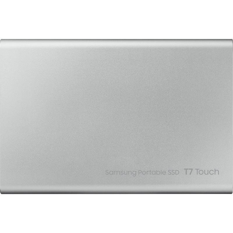 Внешний жесткий диск Samsung T7 Touсh, 500Гб, серебристый (G2 MU-PC500S/WW)
