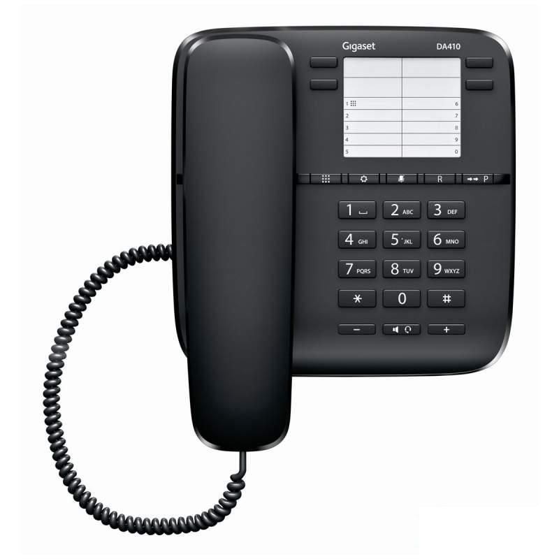 Проводной телефон Gigaset DA410, черный (DA410 BLACK)