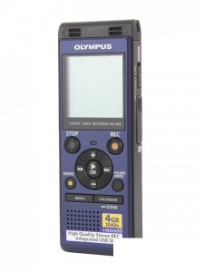 Диктофон цифровой Olympus WS-806, 4Gb, синий (WS-806)
