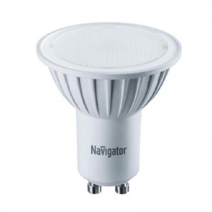 Лампа светодиодная Navigator NLL-PAR16-5-230-3K MR (10Вт, GU5.3) теплый белый, 1шт. (94264)