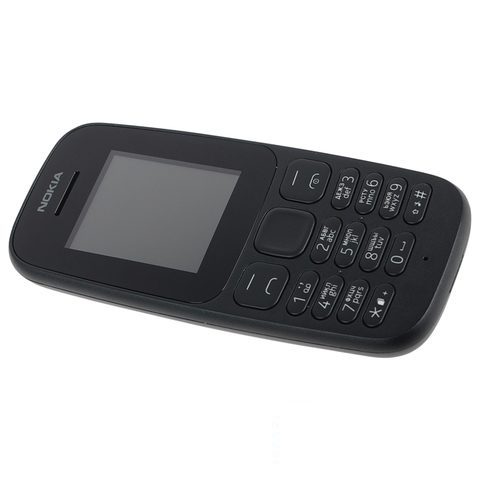 Мобильный телефон Nokia 105 DS, TA-1034, 2 SIM, 1,8&quot;, черный (A00028315)