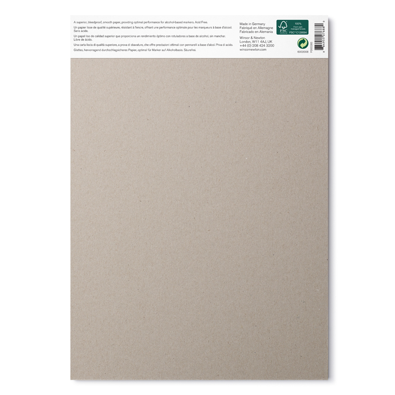 Бумага для маркеров Winsor&Newton, А4, 70 г/кв.м, 50 листов (6002008)
