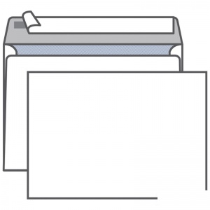 Конверт почтовый C5 KurtStrip (162x229, 80г, стрип) белый, 100шт. (С50.10.100)