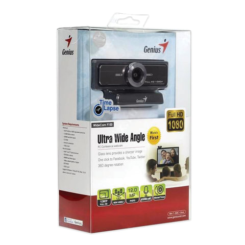 Веб-камера Genius WideCam F100 (32200312100)