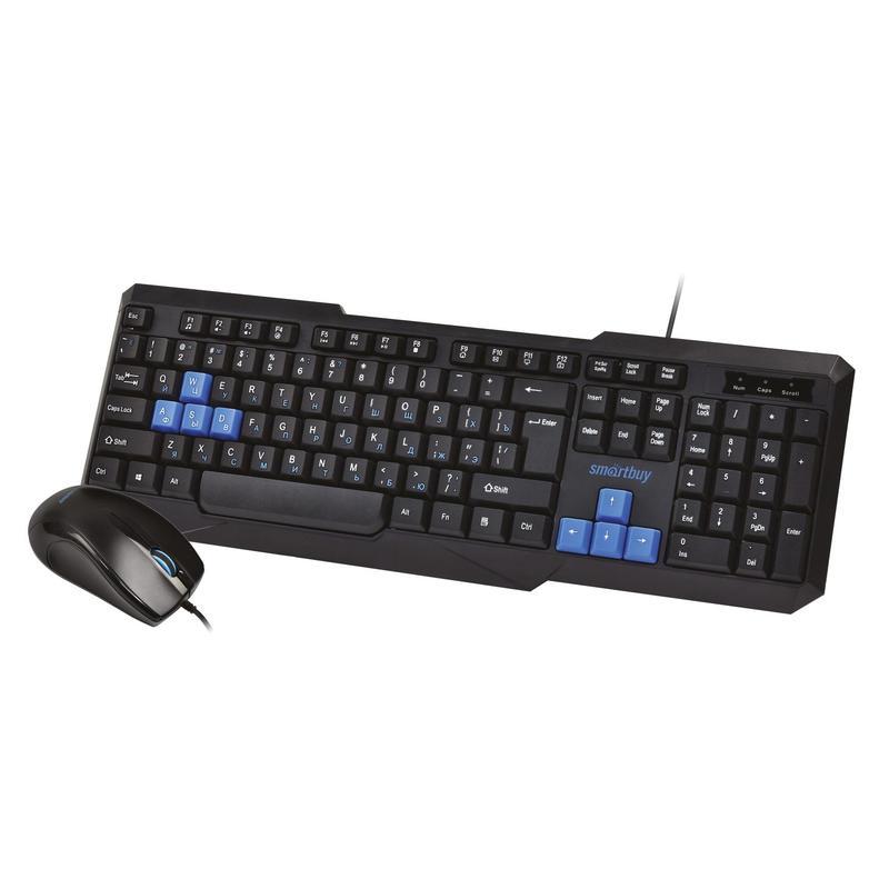Набор клавиатура+мышь Smartbuy ONE 230346, черный (SBC-230346-KB)
