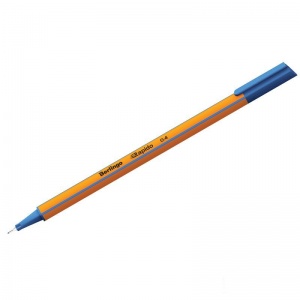 Ручка капиллярная Berlingo Rapido (0.5мм, трехгранная) синяя (CK_40101)