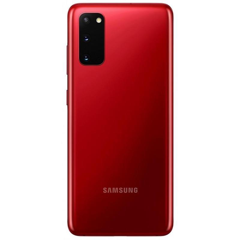 Смартфон Samsung Galaxy S20, 128Гб, красный (SM-G980FZRDSER)