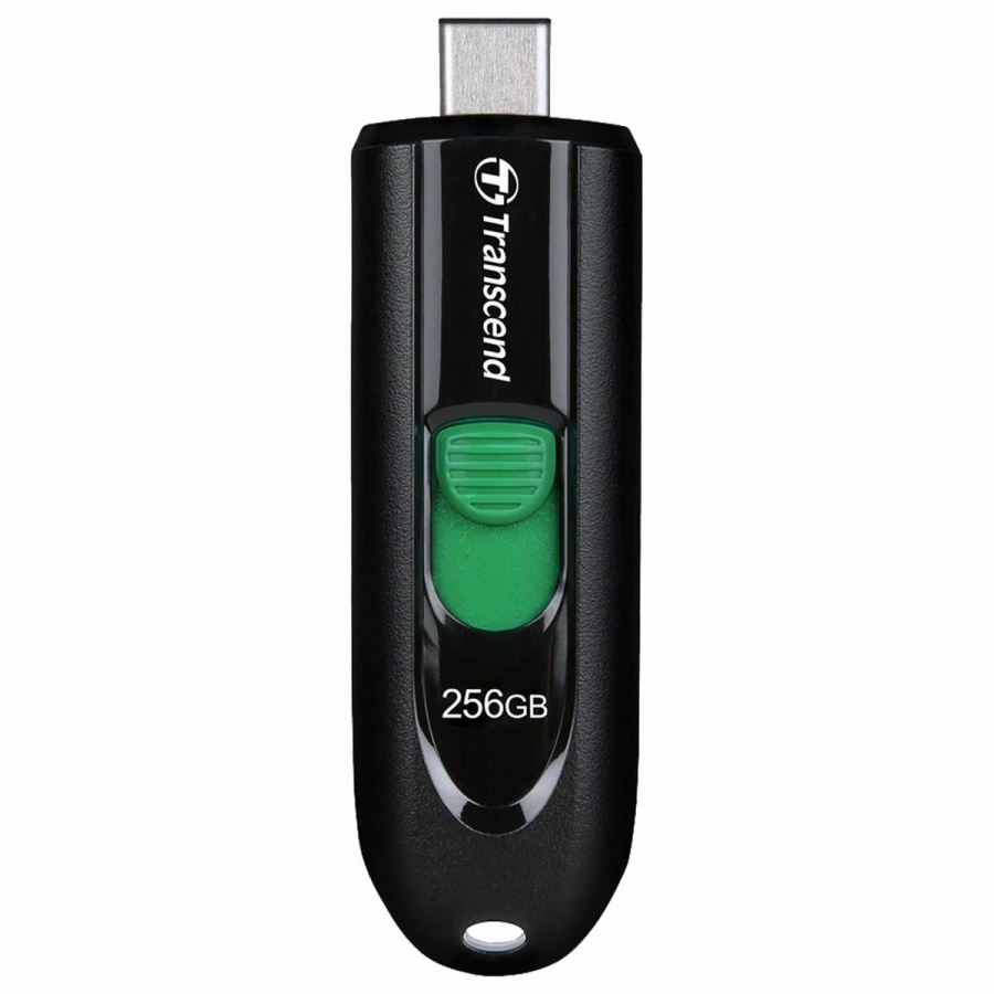 Флэш-диск USB 256Gb Transcend JetFlash 780C, черный/зеленый (TS256GJF790C)