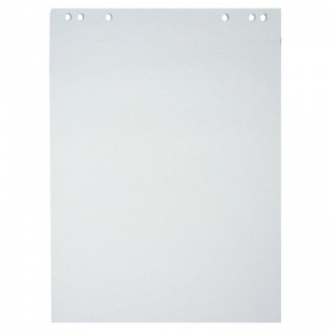 Блок бумаги для флипчарта Attache (675x980мм, 80г/м2, белый, 50 листов) 5 уп.