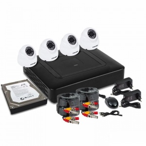 Комплект видеонаблюдения Rexant 45-0413 (4 внутренние камеры)
