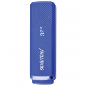 Флэш-диск USB 32Gb SmartBuy Dock, USB2.0, синий (SB32GbDK-B)