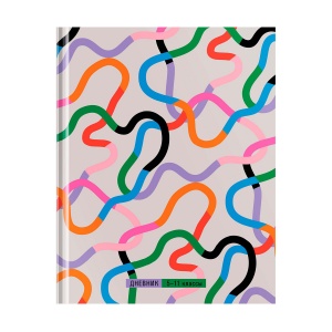 Дневник школьный для старших классов ArtSpace "Абстракция", твердая обложка (Дс48т_49050), 28шт.