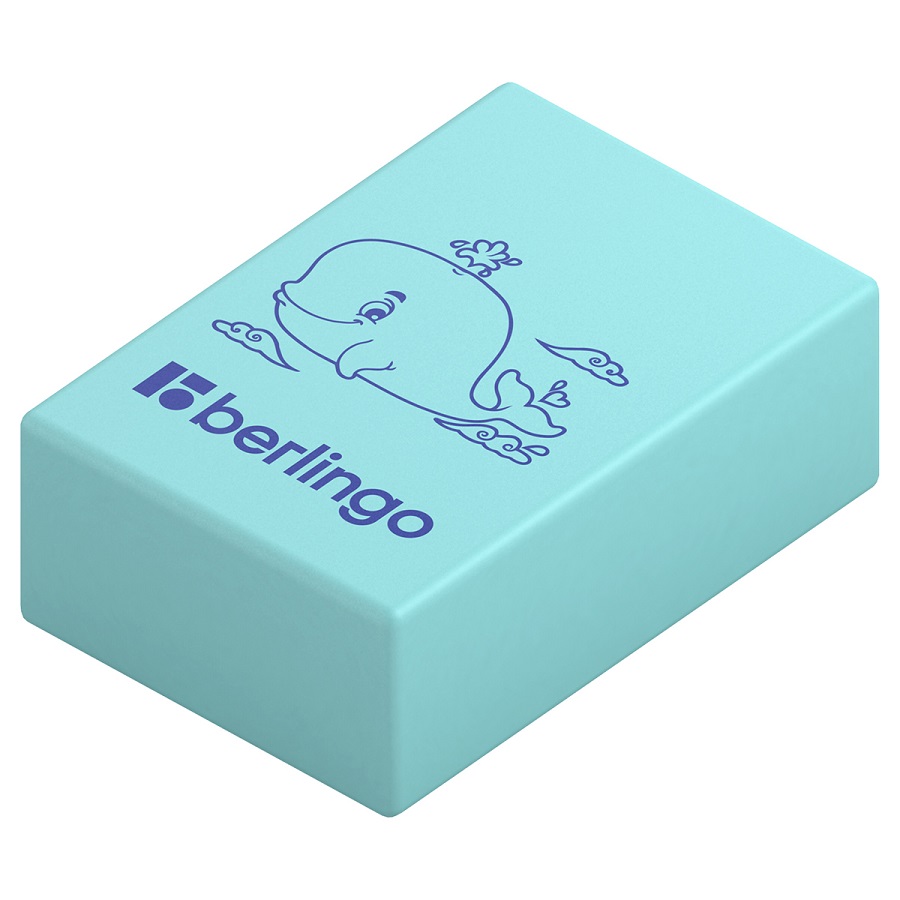 Ластик Berlingo Animals, прямоугольный, термопластичная резина, 28x18x10мм, 1шт. (BLc_00150)
