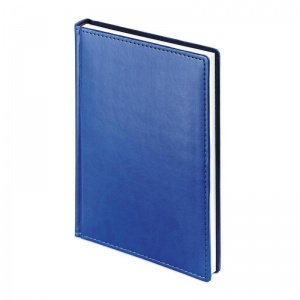 Ежедневник недатированный А5 Attache Velvet (136 листов) кожзам, синий, 12шт.