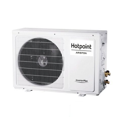 Сплит-система Hotpoint SPIW418HP, внешний и внутренний блок, белый