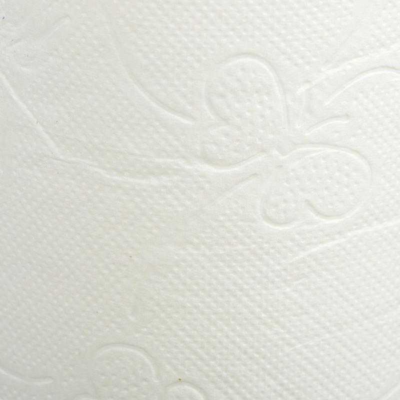 Бумага туалетная 2-слойная Luscan Comfort, белая с тиснением, 21.88м, 4 рул/уп, 24 уп.