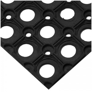 Коврик входной ячеистый Vortex, 800x1200x16мм, черный (20003)