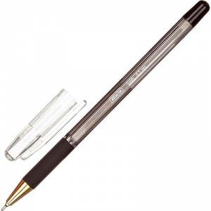 Ручка шариковая Attache Goldy (0.3мм, черный цвет чернил) 1шт.