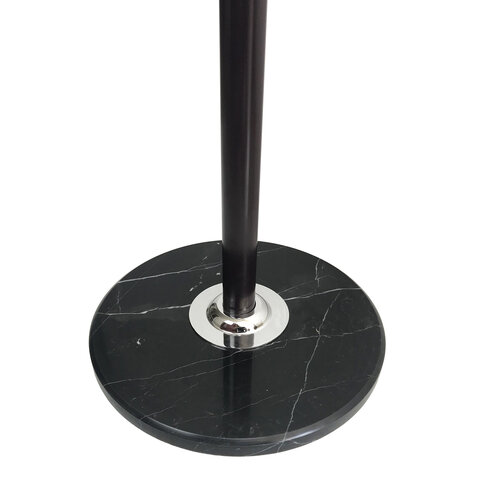 Вешалка-стойка напольная Brabix CR-870 на мраморном диске, металл коричневый, 5+3 крючка (606436)