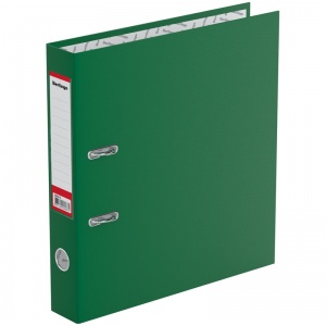 Папка с арочным механизмом Berlingo (50мм, А4, до 450л., картон/бумвинил) зеленая (AM4616), 25шт.