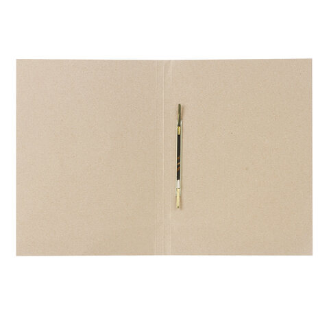 Папка-скоросшиватель Brauberg (А4, до 200л., 300 г/м2, картон немелованный) белая (122736), 200шт.