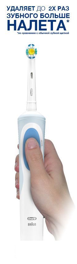 Электрическая зубная щетка Oral-B Vitality 3D White Luxe (84855530)
