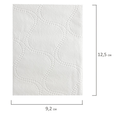 Бумага туалетная 2-слойная Лайма, белая, 18.5м, 24 рул/уп (128719)