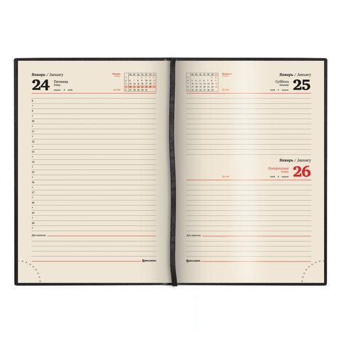 Ежедневник датированный на 2020 год А5 Brauberg Iguana (168 листов) обложка кожзам &quot;под кожу рептилий&quot;, черная (129697)