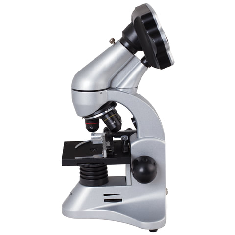 Микроскоп учебный Levenhuk D70L, 40-1600 кратный, цифровой, 3 объектива, цифровая камера 2Мп, ЖК-монитор (14899)