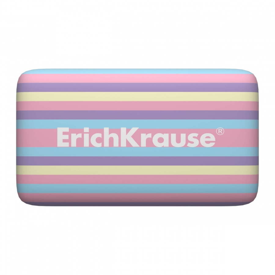 Ластик Erich Krause Pastel Lines (термопластичная резина) 36шт.
