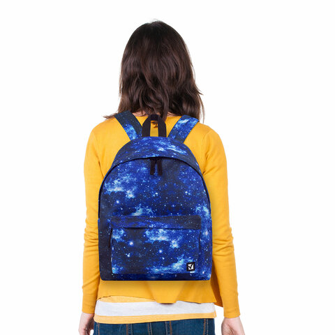Рюкзак школьный Brauberg универсальный, сити-формат, Space, 20л, 41х32х14см