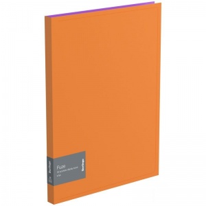 Папка файловая 30 вкладышей Berlingo Fuze (А4, пластик, 17мм, 600мкм) оранжевая (AVp_30316)