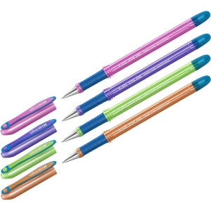 Ручка шариковая Berlingo I-10 Color (0.2мм, синий цвет чернил, разные цвета корпуса) 1шт. (CBp_40015)