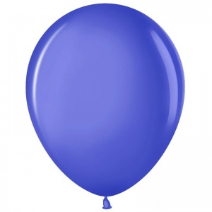 Воздушные шары MESHU, 50шт., 12" (30см), пастель, синий (MS_31625)