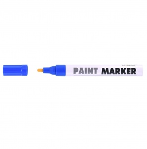 Маркер-краска inФОРМАТ Paint (4мм, синий) алюминий, 1шт.