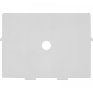 Пластиковый разделитель для картотеки Exacompta A5 (горизонтальный) серый, 2шт.
