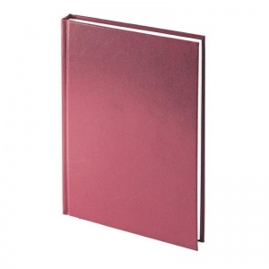 Ежедневник датированный на 2024 год А5 Attache Ideal New (168 листов) обложка кожзам, бордовый