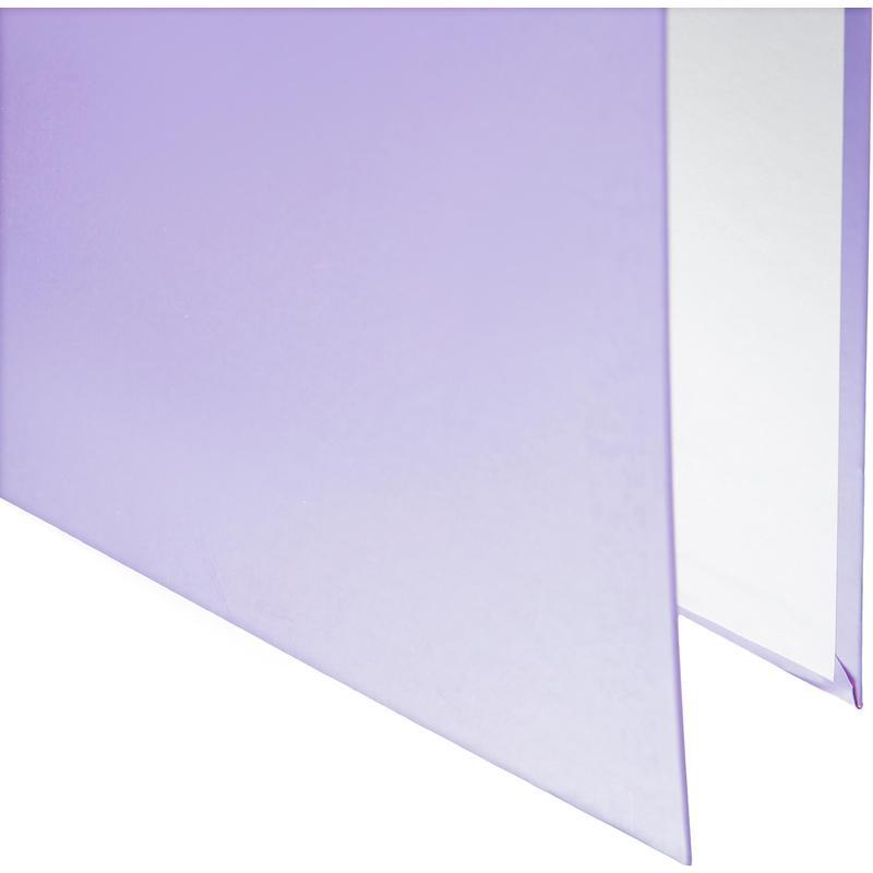 Папка с арочным механизмом Attache Акварель (75мм, А4, бумага ламинированная) сиреневая