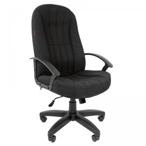 Кресло руководителя Easy Chair 685 TC, ткань черная, пластик черный