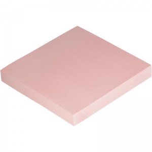 Клейкие закладки бумажные Attache Economy, розовый по 100л., 76х76мм
