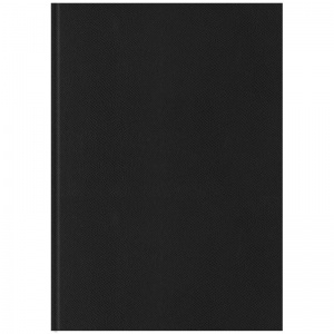 Телефонная книга А5 OfficeSpace "Dallas" (80л, кожзам, черный, с вырубкой) (PbA5_41366)
