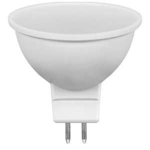 Лампа светодиодная Feron (7Вт, G5.3, спот) теплый белый, 1шт.