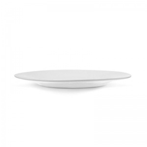 Тарелка фарфоровая Tvist Ivory диаметр 200мм, белая (фк4002)