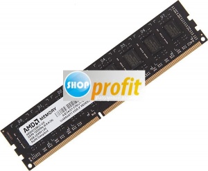 Модуль памяти DIMM 4Gb AMD (AE)R334G1339U1S-UO, DDR3, 1333MHz, OEM ((AE)R334G1339U1S-UO)
