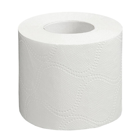 Бумага туалетная 2-слойная Лайма, белая, 18.5м, 12 рул/уп (128718), 4 уп.