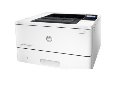 Принтер лазерный монохромный HP LaserJet Pro M402dn, белый, USB/LAN (G3V21A)
