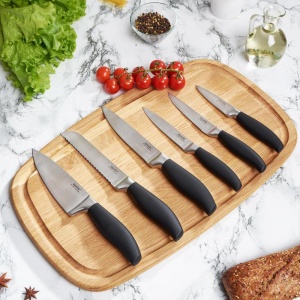 Нож кухонный Appetite Ультра для овощей и фруктов, лезвие 9см (HA01-6)