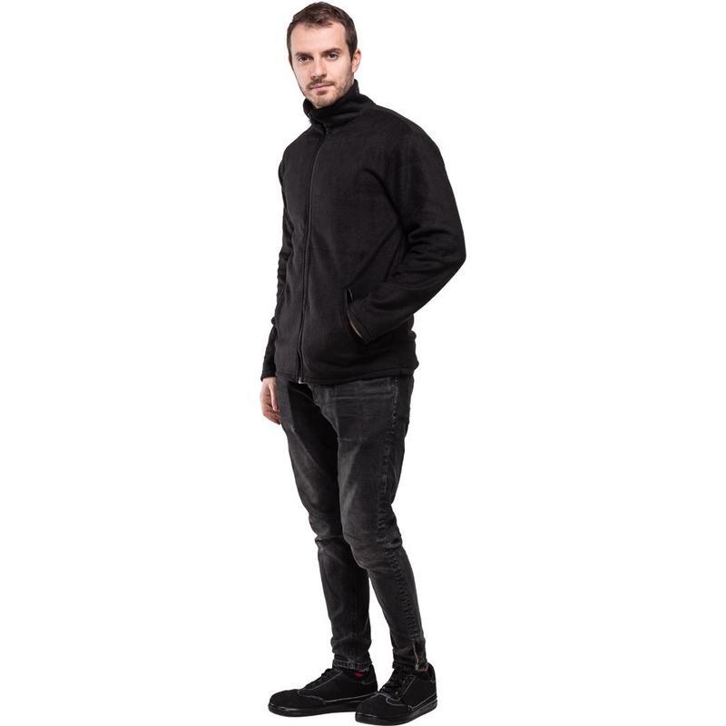 Спец.одежда летняя Толстовка флисовая, черная, размер XL (52-54)